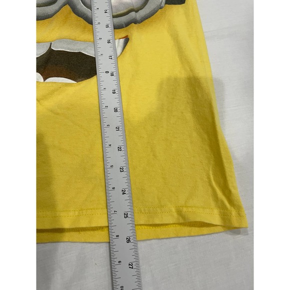 Men's Despicable Me Minions Phil Big Face Open Mouth Graphic Tee Banana Small - Picture 5 of 7
